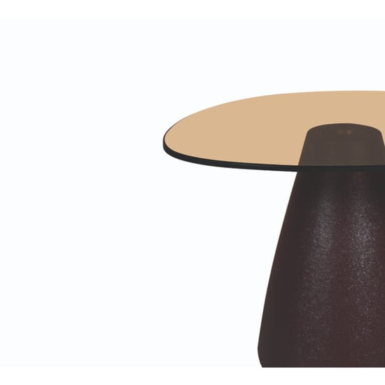 Brix bijzettafel mylon brown 50cm - - Image 4