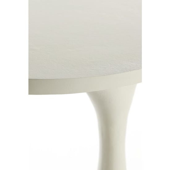 Light & Living bijzettafel 40x33x61 cm macau mat crème - Image 2