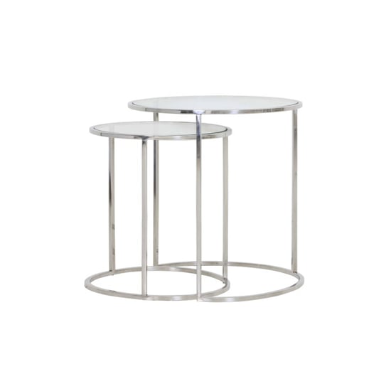 Light & Living bijzettafel duarte Ø50x52cm - set van 2 - Image 4
