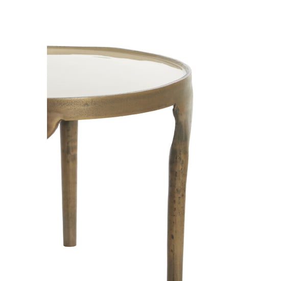 Light & Living bijzettafel lapaz Ø85x45cm - set van 2 - Image 5