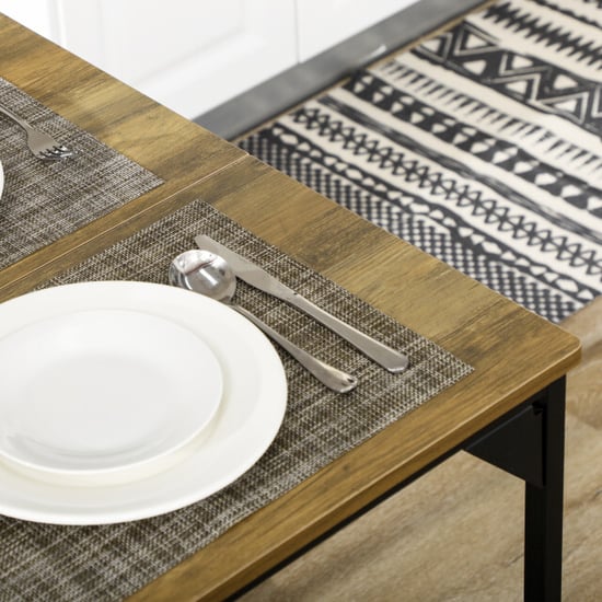4goodz Eetkamerset industrieel design 3-delig voor 4 personen eettafel met 2 - Image 5