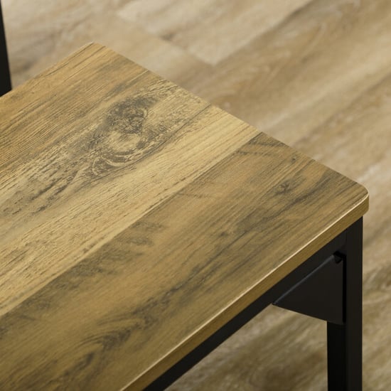 4goodz Eetkamerset industrieel design 3-delig voor 4 personen eettafel met 2 - Image 6