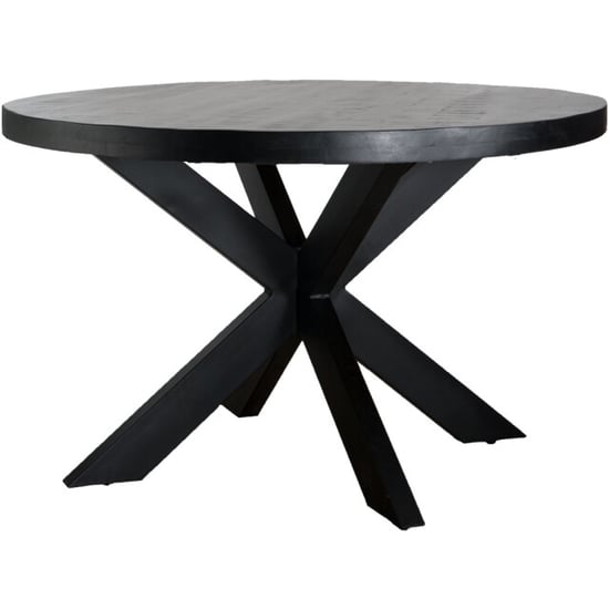 Home67 Eettafel bob mangohout ø150 cm - Image 1