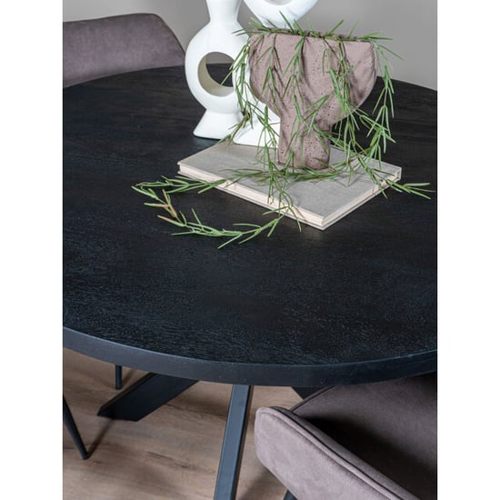 Home67 Eettafel bob mangohout ø150 cm - Image 4