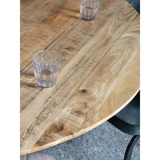 Home67 Eettafel icon ø110 cm mangohout - Image 3