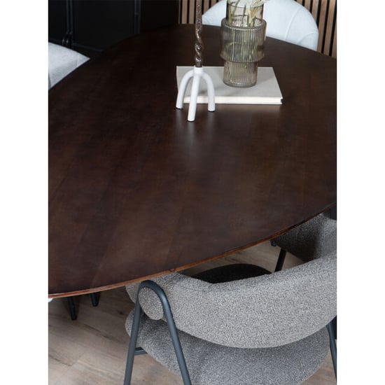 Home67 Eettafel tinus kiezelvormig 200 cm - Image 3