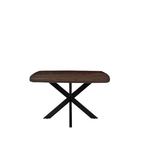Label51 Eetkamertafel blake espresso mangohout 130x130 cm - Image 3