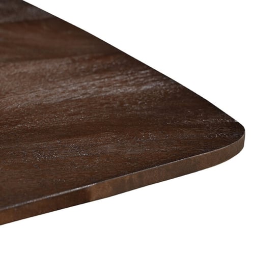 Label51 Eetkamertafel blake espresso mangohout 130x130 cm - Image 5