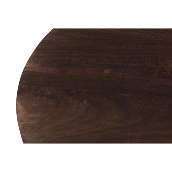Livingfurn eetkamertafel salvator walnut 200cm mangohout - Image 2