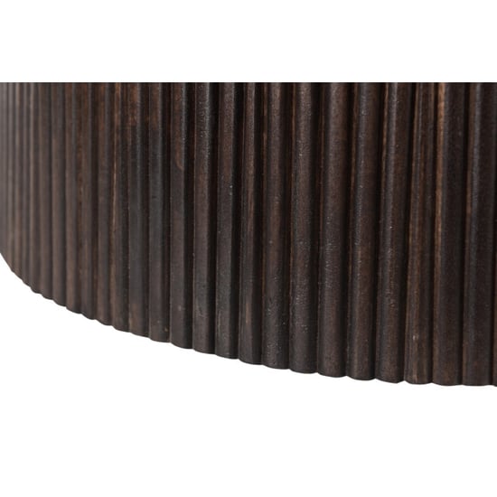 Livingfurn eetkamertafel salvator walnut 200cm mangohout - Image 5