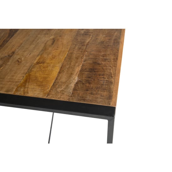 Livingfurn eetkamertafel nairobi u-pot mangohout 220x100 cm - Image 2