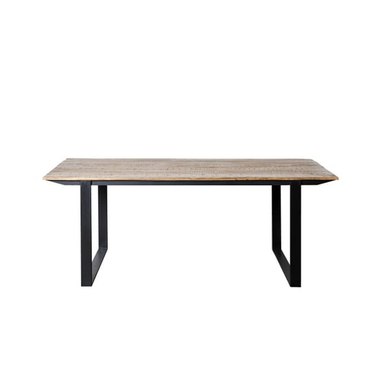 Livingfurn eetkamertafel valdez u poot mango hout 200 cm - - Image 3