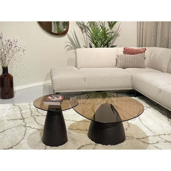 Brix salontafel mylon brown 86cm - - Image 4
