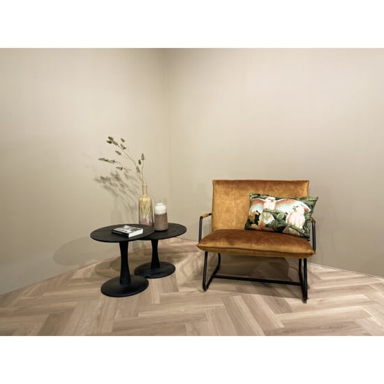 Brix salontafel vivian 50x50x45 mangohout - Image 2