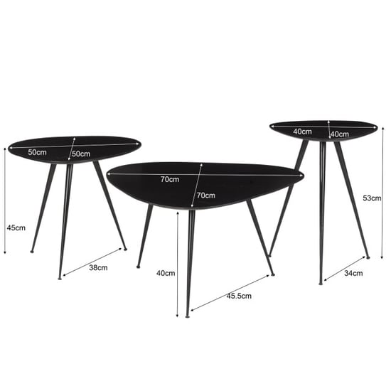 Brix salontafel loua 70x70x39 mangohout - Image 2