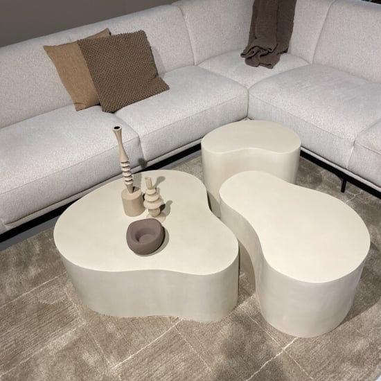 Brix D - salontafel organic sandy 50cm beton / mdf - Image 3