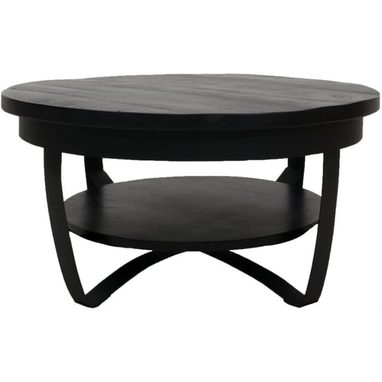 Home67 Salontafel cilamon 70 cm blad onderstel - Image 1