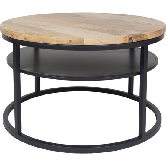 Home67 Salontafel delhi rond 43 x ø70 cm - Image 1