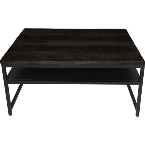 Home67 Salontafel delhi mangohout 42 x 91 x 61 cm - Image 1