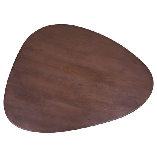 Home67 Salontafel kiva 107 x 80 cm espresso mangohout - Image 2