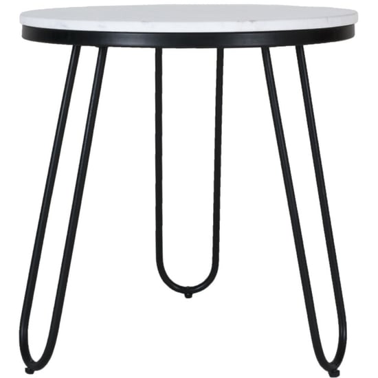 Home67 Salontafel milan marmer 49 cm - Image 1