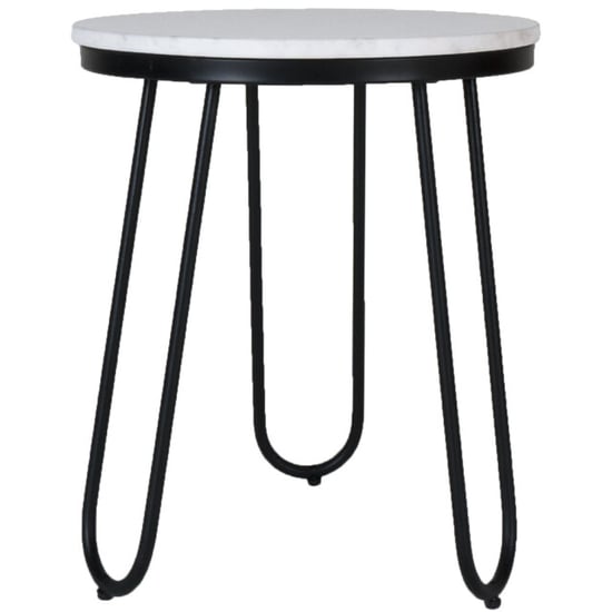 Home67 Salontafel milan marmer 39 cm - Image 1