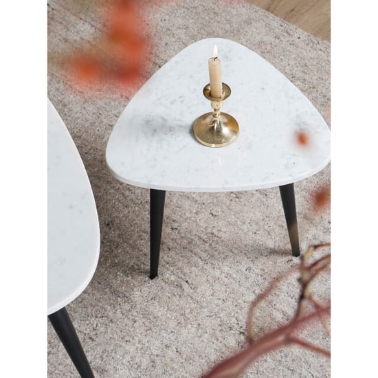 Home67 Salontafel milou marmer 55 cm - Image 3