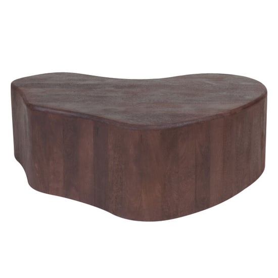 Home67 Salontafel zina 107 x 80 cm espresso mangohout - Image 2