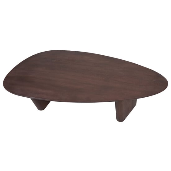 Home67 Salontafel rudo 135 x 75 cm espresso mangohout - Image 2