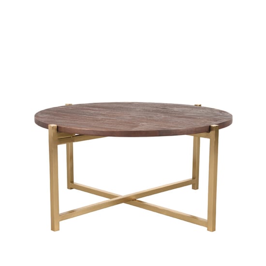 Label51 Salontafel dox 70x70x35 cm espresso hout - Image 1
