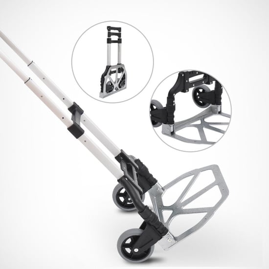 4goodz Inklapbare aluminium steekwagen 70 kg - Image 2