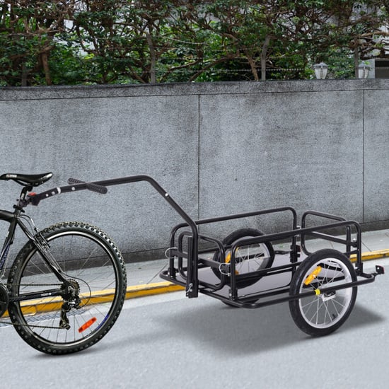 4goodz Homcom aanhangwagen koppeling transportaanhanger fietskar bolderwagen - Image 3