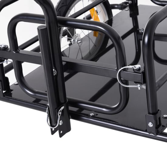 4goodz Homcom aanhangwagen koppeling transportaanhanger fietskar bolderwagen - Image 6