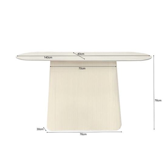 Livingfurn wandtafel patrice 140cm - - Image 4
