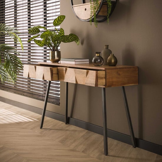 Hoyz Hoyz kaptafel demn massief acaciahout 120cm - Image 3