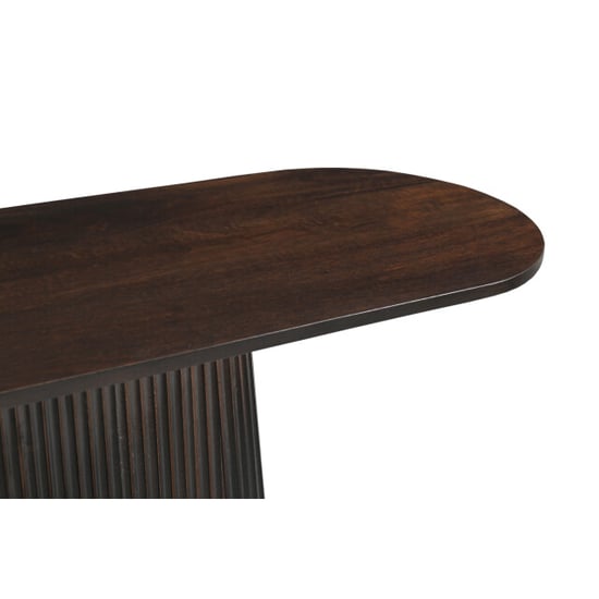 Livingfurn wandtafel salvator walnut 140cm mangohout - Image 4