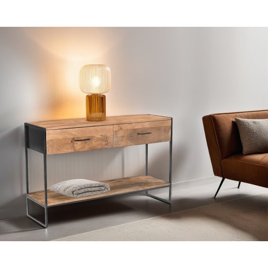 Livingfurn wandtafel elin 120cm , zwart - Image 4