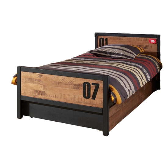 Lucevi alex bed + lattenbodem + rolbed - 90x200 cm - Image 2