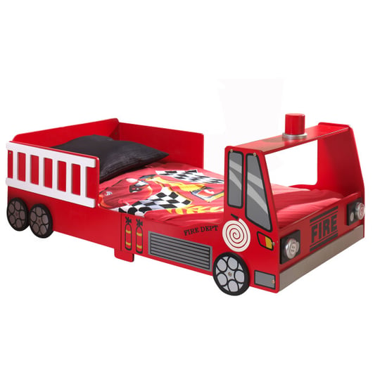 Lucevi carbeds peuter fire truck bed + lattenbodem + gas pump kast - - Image 4