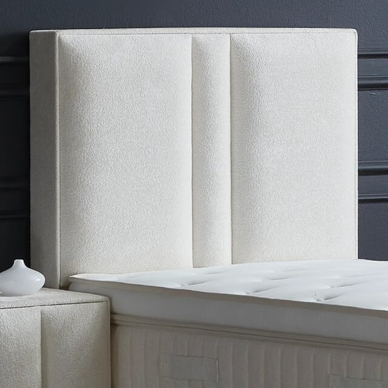 Beddenscout24 Boxspring bed met opbergruimte 120x200 cm beige opbergbed aura inclusief - Image 5