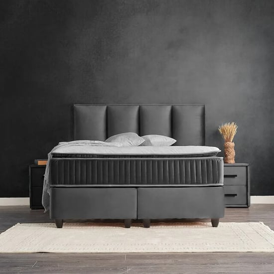 Beddenscout24 Boxspring bed met opbergruimte 180x200 cm - opbergbed nora inclusief - Image 2