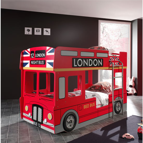 Lucevi carbeds london bus stapelbed 90x200cm - - Image 1