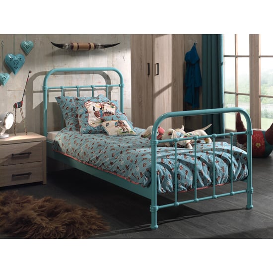 Lucevi new york bed 90x200cm mint - Image 1