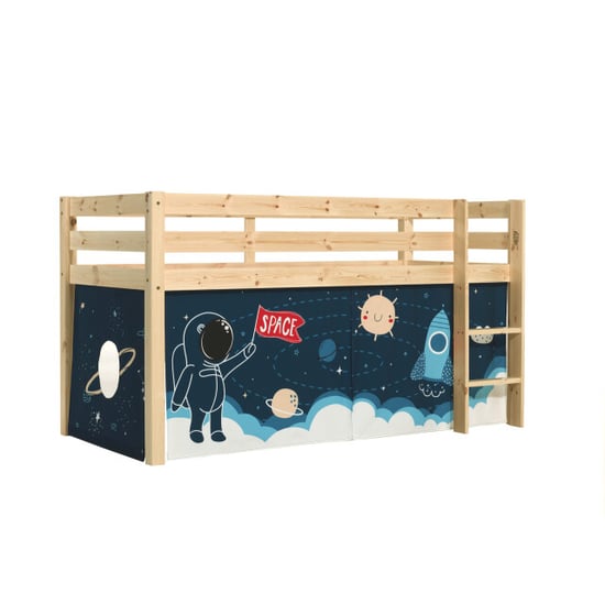 Lucevi pino halfhoogslaper h115cm + ladder + space shuttle gordijntjes - - Image 5