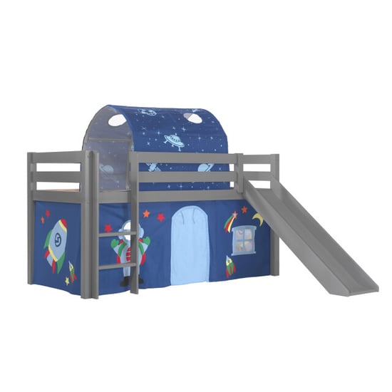 Lucevi pino halfhoogslaper h115cm met glijbaan 90 x 200 cm astro - Image 6