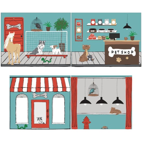 Lucevi pino halfhoogslaper h115cm met glijbaan 90 x 200 cm pet shop - Image 2