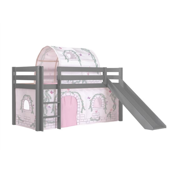 Lucevi pino halfhoogslaper h115cm met glijbaan 90 x 200 cm birdy - Image 5