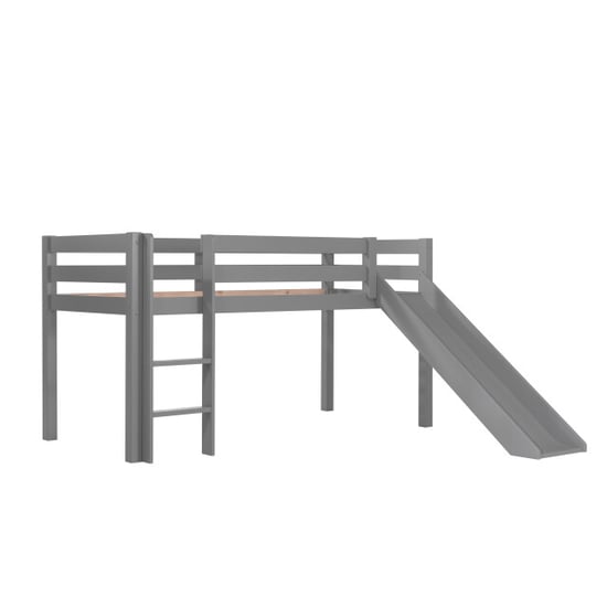 Lucevi pino halfhoogslaper h115cm met glijbaan 90 x 200 cm birdy - Image 3