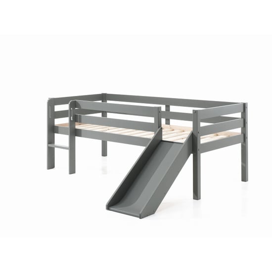 Lucevi pino halfhoogslaper met glijbaan 90x200cm - h85cm - Image 3