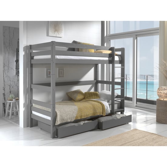 Lucevi pino stapelbed h180cm 90 x 200 cm pino 2 lades - Image 1